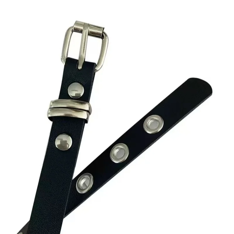 ceinture fine coréenne ins pour filles épicées, chaîne de taille, double cercle, nœud arbitraire, accessoires de robe pour femmes, nouvelle collection ceinture fine coréenne ins pour filles épicées, chaîne de taille, double cercle, nœud arbitraire, accessoires de robe pour femmes, nouvelle collection