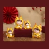 kwaii résine dragon bébé ornement dessin animé chinois zodiaque dragon statue mignon délicat dragon figurine cadeau