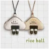 sac japonais kawaii 2023 nouvelles femmes dessin animé boule de riz en peluche sacs à bandoulière femmes sacs à bandoulière cou sac à main sacoche feminina