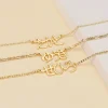 dreamtimes personnalisé japonais hiragana nom collier plaque signalétique nihongo japonais ryukyuan ainu personnalisé bijoux cadeaux