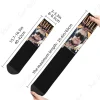 hasbulla magomedov chaussettes unisexes pour hommes, chaussettes provoqué, rétro, esthétique, amusant, printemps, Été, automne, hiver