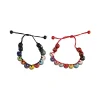 bracelet maneki neko en céramique de style chinois, chat porte bonheur en argile polymère, perle de chat, accessoires de bijoux faits à la main