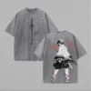 Kochou Shinobu Demon Slayer T-shirt graphique Manga Vintage lavé T-shirt hommes femmes vêtements surdimensionné coton à manches courtes t-shirts Kochou Shinobu Demon Slayer T-shirt graphique Manga Vintage lavé T-shirt hommes femmes vêtements surdimensionné coton à manches courtes t-shirts