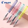 Stylo plume pilote japonais à baril transparent, papeterie limitée F/M, pointe de stylo souriant, brosse de pratique, pratique sûre pour les enfants, écriture pour étudiants Stylo plume pilote japonais à baril transparent, papeterie limitée F/M, pointe de stylo souriant, brosse de pratique, pratique sûre pour les enfants, écriture pour étudiants