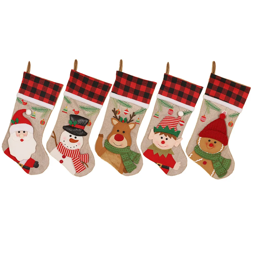 nouvelles chaussettes de noël brodées, chaussettes cadeaux au design créatif, décoration de vacances, chaussettes cadeaux du père noël, pendentifs personnalisés pour la maison de noël nouvelles chaussettes de noël brodées, chaussettes cadeaux au design créatif, décoration de vacances, chaussettes cadeaux du père noël, pendentifs personnalisés pour la maison de noël