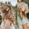 2025 mignon fleur épingles à cheveux ensemble enfants bébé filles enfants pinces à cheveux épingle barrettes accessoires pince à cheveux chapeaux coiffure ornement