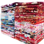 5 pièces 25x25cm/50x50cm carrés coton artisanat japonais tissu tissus pour bricolage paquet Patchwork Quilting couture artisanat
