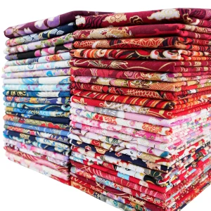 5 pièces 25x25cm/50x50cm carrés coton artisanat japonais tissu tissus pour bricolage paquet Patchwork Quilting couture artisanat