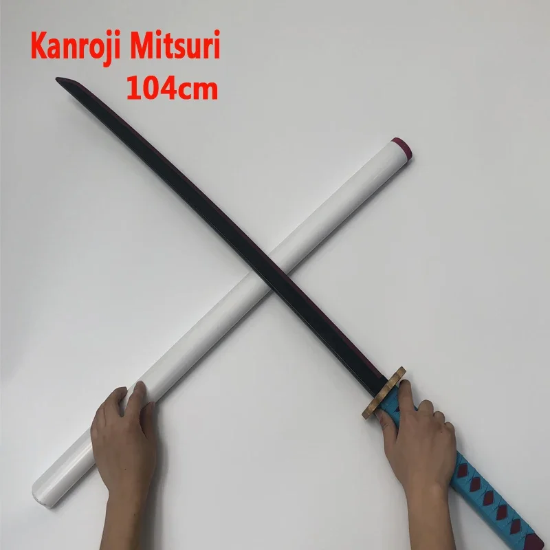 104cm tomioka giyuu katana 1:1 démon tueur cosplay épée anime ninja couteau kimetsu no yaiba épée arme pu accessoire modèle 104cm tomioka giyuu katana 1:1 démon tueur cosplay épée anime ninja couteau kimetsu no yaiba épée arme pu accessoire modèle