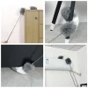dépoussiéreur extensible en microcarence, brosse de nettoyage, attrape télescopique, écart d'acariens, dépoussiérage, plumeaux, outils pour livres à la maison