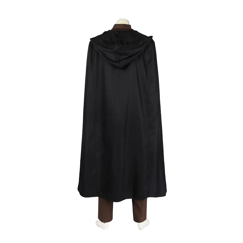 anakin obiwan kenobi cosplay costume chevalier adultes hommes uniforme à capuche ensemble complet pour halloween carnaval jeu de rôle costume anakin obiwan kenobi cosplay costume chevalier adultes hommes uniforme à capuche ensemble complet pour halloween carnaval jeu de rôle costume