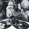naruto – figurine de dessin animé q édition hatake kakashi, jouets de position assise, modèle poupée d'action, ornements à collectionner, cadeau pour enfants