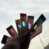 Porte-clés Anime Ninja en acrylique, lumière du soleil, Uchiha Itachi, yeux brillants, rectangulaire, motif Double face, pendentif de sac, cadeau de noël Porte-clés Anime Ninja en acrylique, lumière du soleil, Uchiha Itachi, yeux brillants, rectangulaire, motif Double face, pendentif de sac, cadeau de noël