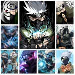 Hatake Kakashi NarAAEmbroidery Anime Cross Stitch Mosaic bal inestones, 5D DIY Diamond Painting, Home Decor, Hobby Gifts for Children
