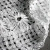 tissu jacquard texturé pour robe de mariée, compilation blanche, vêtements imbibés, créateur, ins photo