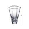 tasse à thé en verre de style japonais, tasse à saké faite à la main, verre de dégustation de whisky de bar, verre à boire transparent pour liqueur, tasse élégante
