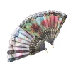 injfolding fan avec tige en bois, chinois, japonais, danse classique, pompon de haute qualité, ventilateur féminin indépendant, décoration de la maison