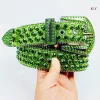 sangle de taille cloutée entièrement en diamant pour hommes et femmes, ceinture d'été, environnement kendning, robe en jean luxueuse