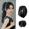 pince à cheveux coréenne grande taille pour femmes, barrettes à queue de cheval haute, couvre chef pour filles et femmes, accessoires pour cheveux