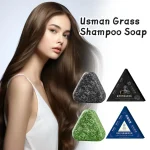 Barre de shampoing pour la croissance des cheveux noirs à base de plantes, savon à base de plantes Ganoderma Polygonum Multiflorum pour cheveux gras, contrôle des pellicules, ajoute du Volume chaud Barre de shampoing pour la croissance des cheveux noirs à base de plantes, savon à base de plantes Ganoderma Polygonum Multiflorum pour cheveux gras, contrôle des pellicules, ajoute du Volume chaud