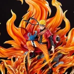 43 cm Gk Naruto Kurama Chakra Mode Shippuden Anime Figurine modèle Action Figure Sasuke Itachi Statue Collection jouet Kyuubi Figma