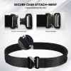 ceinture de combat tactique molle 1.75 pouces, avec 4 boucles interchangeables, sangle en nylon robuste, cadeau pour hommes