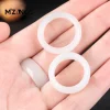 bague de diversification blanche naturelle pour hommes et femmes, paire de bijoux de luxe exquis, mode rétro hetian, cadeaux de vacances pour couples