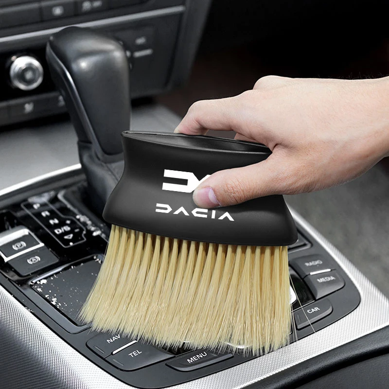 brosse douce pour balayage intérieur de voiture, outil de nettoyage de sortie d'air pour dacia logan sandero duster lodgy spring jogger dokker stepway brosse douce pour balayage intérieur de voiture, outil de nettoyage de sortie d'air pour dacia logan sandero duster lodgy spring jogger dokker stepway