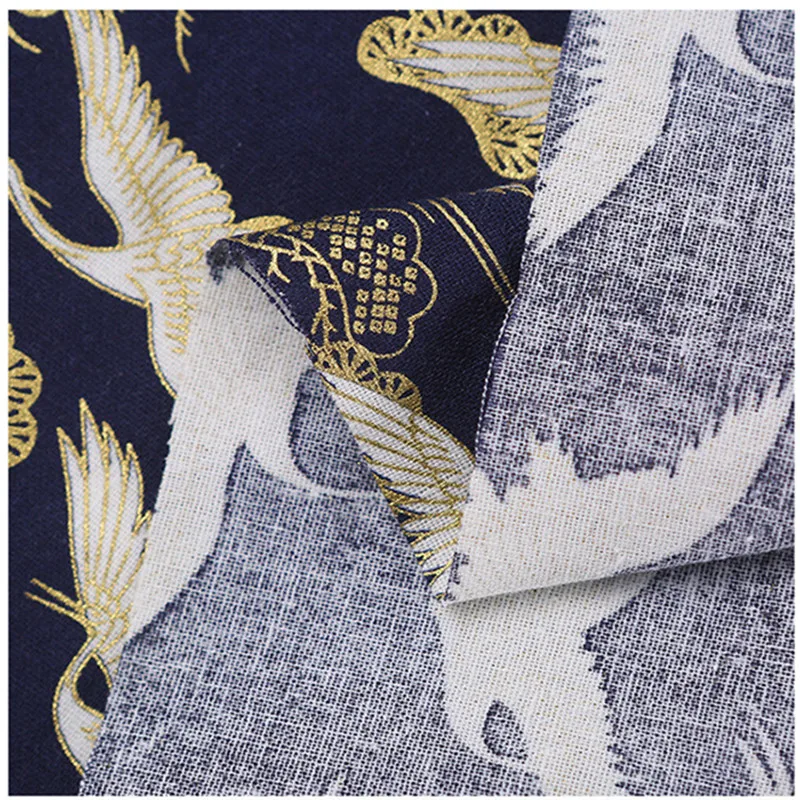 tissu bronze 100% coton pour bricolage hanfu, kimono japonais, sacs à coudre, vêtements, patchwork, tissu bleu marine pour rembourrage, artisanat en coton tissu bronze 100% coton pour bricolage hanfu, kimono japonais, sacs à coudre, vêtements, patchwork, tissu bleu marine pour rembourrage, artisanat en coton