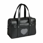 Sac à main pour étudiants japonais, sac d’école pour ordinateur portable, sac d’uniforme JK pour filles, sac de livre en PU de grande capacité, sacs à bandoulière Anime secondaire Sac à main pour étudiants japonais, sac d’école pour ordinateur portable, sac d’uniforme JK pour filles, sac de livre en PU de grande capacité, sacs à bandoulière Anime secondaire