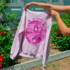 Sweat-shirt à capuche surdimensionné avec broderie de fleurs pour femmes et adolescentes, graphique de plage hawaïenne, Vintage Y2k