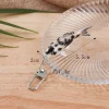 porte clés modèle de poisson koi de simulation créative, articles décoratifs de poisson ornemental, ornements de scène fluide, sacs et pendentifs