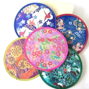 Style japonais 1PC Nylon rond avec poche pour plage pelouse ventilateur à main enfant extérieur ventilateurs pliants disque volant Style japonais 1PC Nylon rond avec poche pour plage pelouse ventilateur à main enfant extérieur ventilateurs pliants disque volant