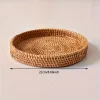 jxbasket mir de fruits japonais tissé à la main, panier rond pour petits pains cuits à la vapeur, rangement en escalier domestique, salon