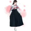 kimono sakura pour filles, style japonais, imprimé floral, vintage, robe pour femmes financièrement, camélia, amour, costume haori, vêtements asiatiques