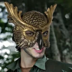 Costume d’animal Design réaliste masque de hibou matériau PP Style effrayant masque complet masque d’oiseau masque de bal masque de tête d’animal Mardi Gras Costume d’animal Design réaliste masque de hibou matériau PP Style effrayant masque complet masque d’oiseau masque de bal masque de tête d’animal Mardi Gras