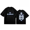 KPOP KARMA t-shirt à manches courtes femmes hommes Harajuku hauts Vintage esthétique graphiques t-shirt coton t-shirts Streetwear haut surdimensionné