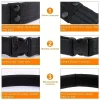ceinture tactique de camouflage en plein air pour hommes, ceinture en tissu oxford, ceinture d'alpinisme, ceinture de taille large en nylon, ceinture de travail neutre