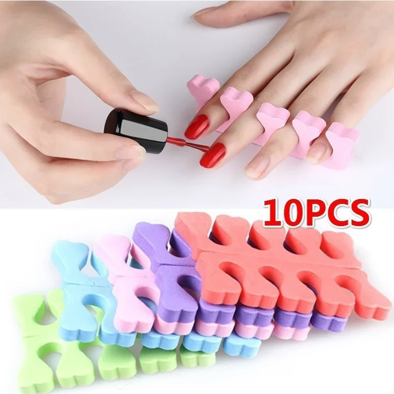 séparateur de doigts eva pour nail art, éponge multicolore, fournitures pour ongles, séparateur d'orteils, vernis à ongles, aide à la coloration, fournitures d'espacement des doigts séparateur de doigts eva pour nail art, éponge multicolore, fournitures pour ongles, séparateur d'orteils, vernis à ongles, aide à la coloration, fournitures d'espacement des doigts