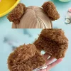 ensemble d'oreilles de chiot en peluche, adorables, clips latéraux, épingle à cheveux pour filles et enfants, accessoires décoratifs pour cheveux, cadeaux