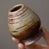 support de fouet matcha vintage, dynastie des chansons japonaises, support chasen en céramique avec spirale émaillée pour la cérémonie du thé