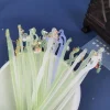 pince à cheveux tressée avec pompon pour filles, épingles à cheveux coréennes, pendentif du cuir chevelu, bâtons de cheveux hanfu, épingles à cheveux pour femmes, fourchette à cheveux chinoise