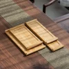 Plateau Rectangulaire Japonais en Bambou, pour le Thé, le Pain, Barbecue, Hôtel, Restaurant, Snack Plateau Rectangulaire Japonais en Bambou, pour le Thé, le Pain, Barbecue, Hôtel, Restaurant, Snack