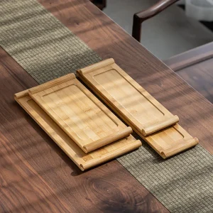 Plateau Rectangulaire Japonais en Bambou, pour le Thé, le Pain, Barbecue, Hôtel, Restaurant, Snack Plateau Rectangulaire Japonais en Bambou, pour le Thé, le Pain, Barbecue, Hôtel, Restaurant, Snack