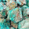 phoenix naturel bleu turquoise bijoux accessoires pierre de jade pierre brute ornements turquoise pigment pierres précieuses décoration de la maison