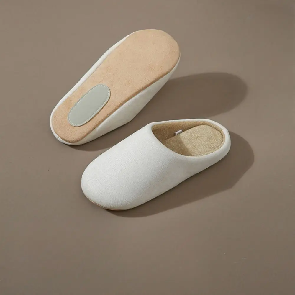 pantoufles de sieste confortables et décontractées en daim, pantoufles simples antidérapantes à bout fermé, chaussures de maison plates, pantoufles d'intérieur pour femmes pantoufles de sieste confortables et décontractées en daim, pantoufles simples antidérapantes à bout fermé, chaussures de maison plates, pantoufles d'intérieur pour femmes