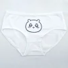 kawaii chiikawas sous vêtements en pur coton avec motif imprimé mignon pour filles et étudiants, caleçon confortable, tissu doux