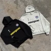 harajuku rétro lettre motif conception à la mode sweat à capuche ample hommes haute rue mode vêtements décontracté surdimensionné sweat femmes