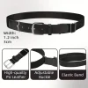 ceinture élastique de baseball et de softball, ceinture de sport de plein air douce et réglable, ceintures de taille tissées