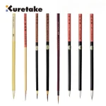 Japon Kuretake ZIG Menso pinceau de calligraphie dessiniste, peinture à l’aquarelle, dessin de ligne de bande dessinée et illustration, pointe de cheveux mixte Japon Kuretake ZIG Menso pinceau de calligraphie dessiniste, peinture à l’aquarelle, dessin de ligne de bande dessinée et illustration, pointe de cheveux mixte